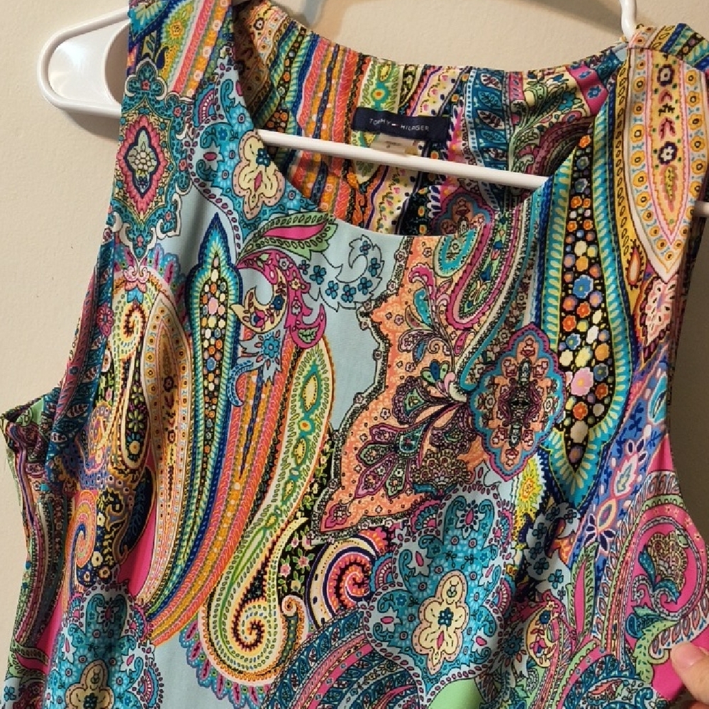 Tommy Hilfiger Multicolor Paisley Tank Top
